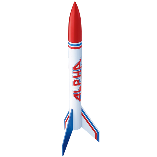 ESTES 1225 Alpha (Skill Level 1) Model Rocket Kit