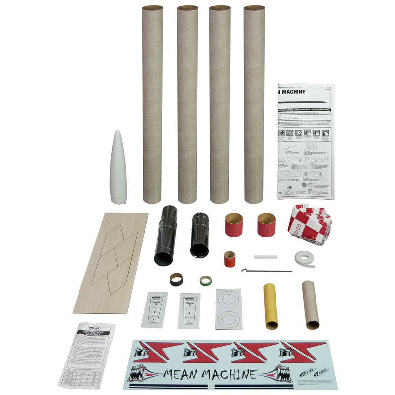 ESTES 1295 Mean Machine (Skill Level 2) Model Rocket Kit