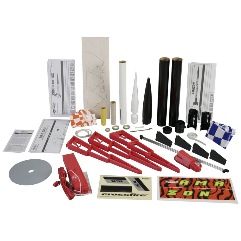 ESTES 1469 Tandem-X (Skill Level E2X) 2 Model Rocket Kits