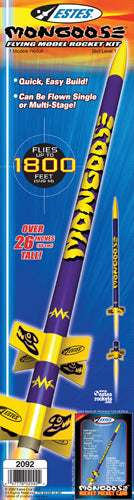 ESTES 2092 Mongoose (Skill Level 1) Model Rocket Kit