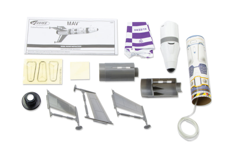 ESTES 7283 Destination Mars MAV Model Rocket Kit