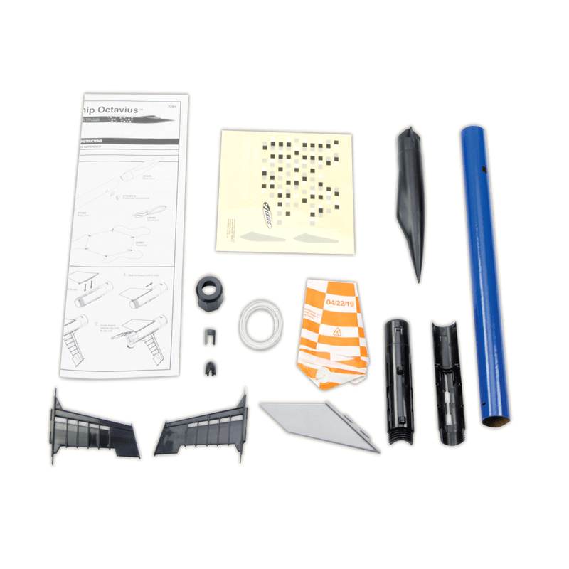 ESTES 7284 Starship Octavious (Skill Level Beginner) Model Rocket Kit