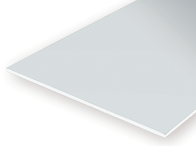 Evergreen 9240 White Sheet Styrene .040x11x14" 6 Pack