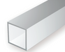 Evergreen Scale Models 256 Square Styrene Tubing 3/8" (2 Pack)