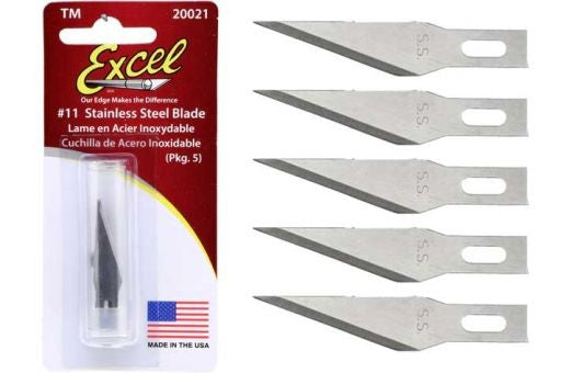 Excel 20021 #21 Blade, Stainless Steel Steel