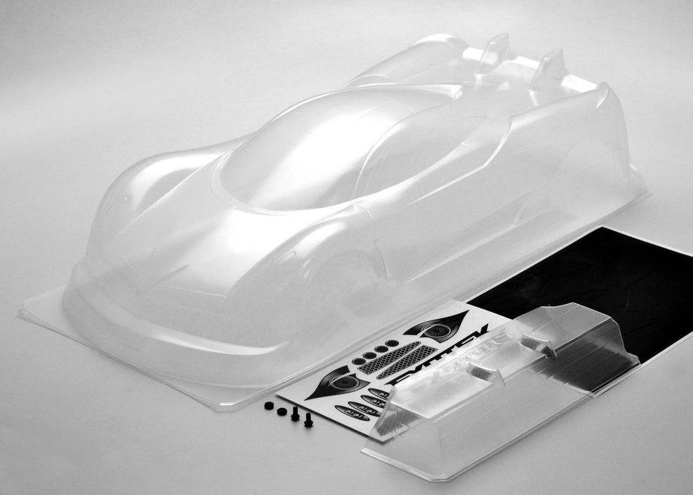 Exotek 1947 1/10 USGT P1-Z GT Touring Car Sedan 190mm Clear Body with P1Z Wing
