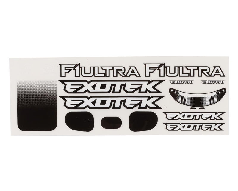 Exotek 1997 1/10 F1ULTRA F1 Clear Body
