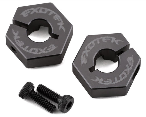 Exotek 2055 Grey Aluminum Hex Set for Tenacity and Lasernut