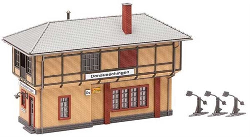 Faller 131367 HO Scale Donaueschingen Half Timber Signal Tower Kit - NOS
