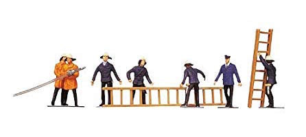Faller 151006 HO Scale Figures Fireman with Accessories