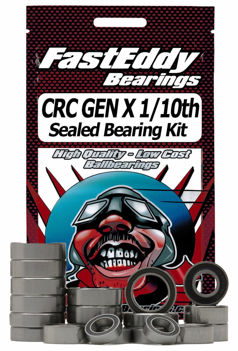 Fast Eddy Bearings TFE2637 Calandra Racing Concepts CRC Gen X 1/10 Sealed Bearing Kit