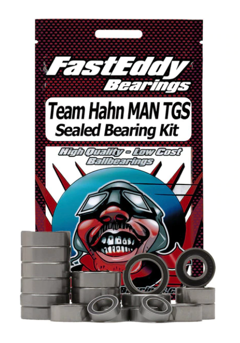 Fast Eddy Bearings TFE4417 Tamiya TT-01E Chassis Sealed Bearing Kit