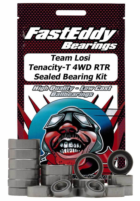 Fast Eddy Bearings TFE4554 Team Losi Tenacity - T 4WD Sealed Bearing Kit