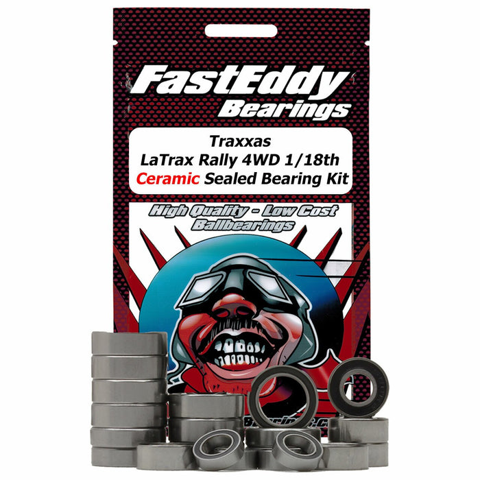 Fast Eddy Bearings TFE5677 LaTrax Rally Ceramic Sealed Bearing Kit