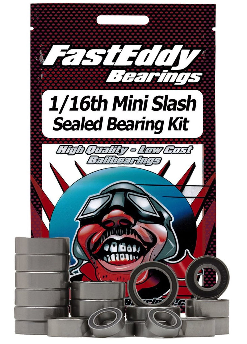 Fast Eddy Bearings TFE706 Traxxas 1/16 Slash 4x4 Sealed Bearing Kit