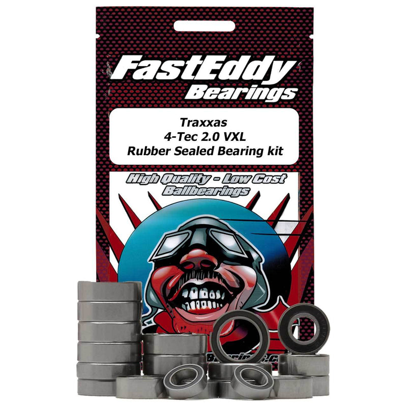 Fast Eddy Bearings TFE5786 Traxxas 4-Tec 2.0 Chassis Sealed Bearing Kit