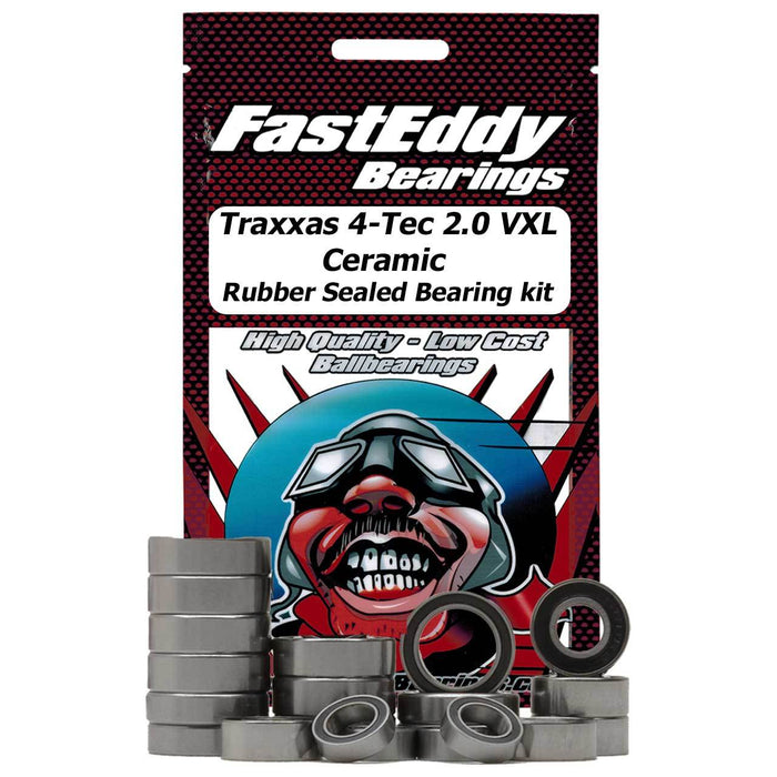 Fast Eddy Bearings TFE5790 Traxxas 4-Tec 2.0 Chassis Ceramic Sealed Bearing Kit