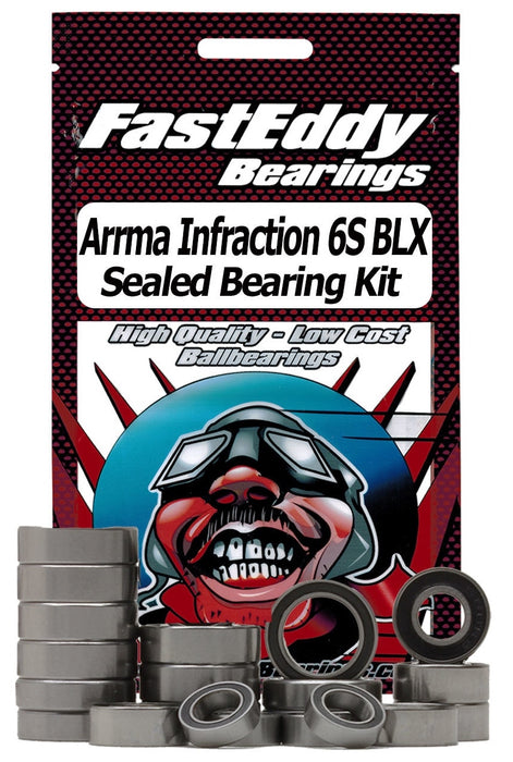 Fast Eddy Bearings TFE5842 Arrma Infraction 6S BLX Sealed Bearing Kit