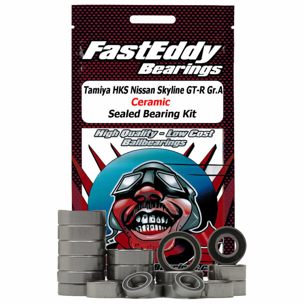 Fast Eddy Bearings TFE5901 Tamiya Buggyra Fat Fox TT-01E Chassis Ceramic Bearing Kit