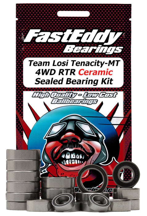 Fast Eddy Bearings TFE5972 Team Losi Tenacity - MT 4WD Ceramic Bearing Kit