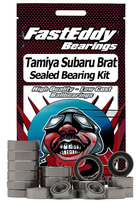 Fast Eddy Bearings TFE830 Tamiya Brat Rubber Sealed Bearing Kit