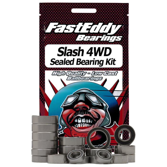 Fast Eddy Bearings TFE90 Traxxas Slash 4WD Sealed Bearing Kit