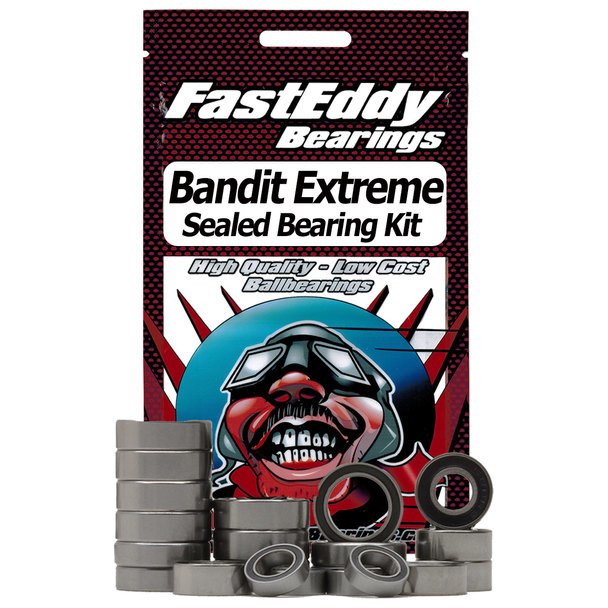 Fast Eddy Bearings TFE1161 Traxxas Extreme Sports Bandit Sealed Bearing Kit