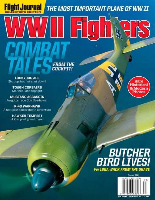 Flight Journal Magazine WWII Fighters Annual 2021