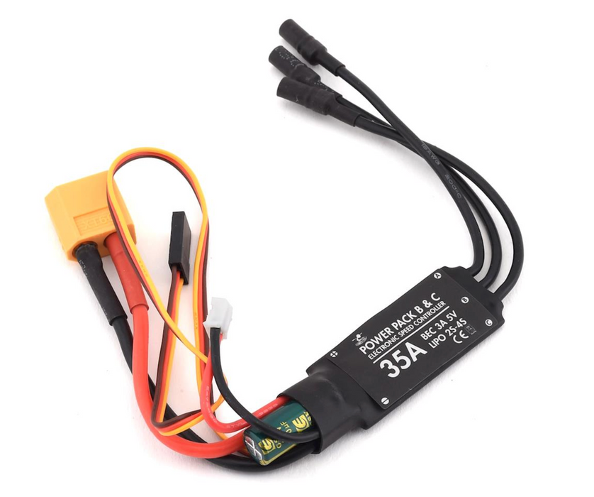 Flite Test 3038 35A ESC with XT60 Connector