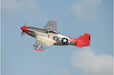 FMS FMM008PRTX P-51D Mustang Red Tail PNP 1400M Electric Airplane with Reflex