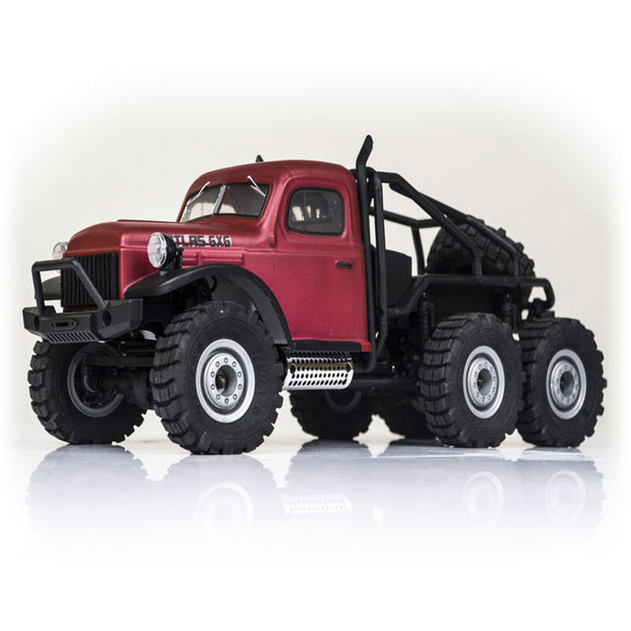 FMS FMMROC002T1 Red 1/18 RTR Atlas 6x6 Rock Crawler