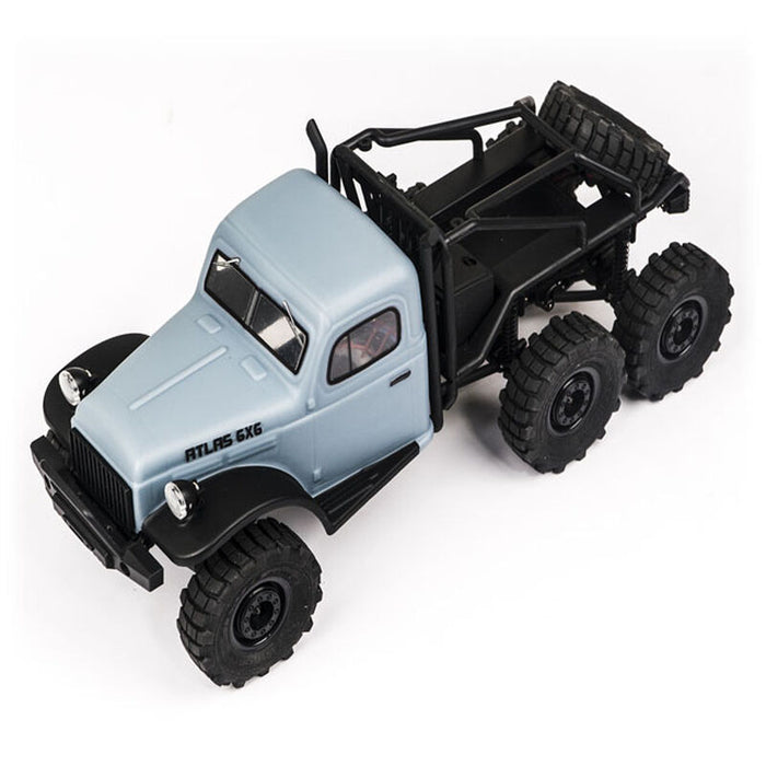 FMS FMMROC002T2 Blue 1/18 RTR Atlas 6x6 Rock Crawler