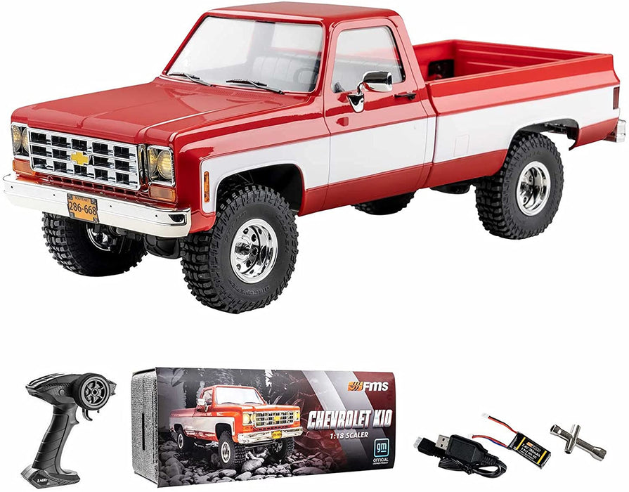 FMS FMMROC007RTR 1/18 RTR Chevrolet K10 Pickup Truck