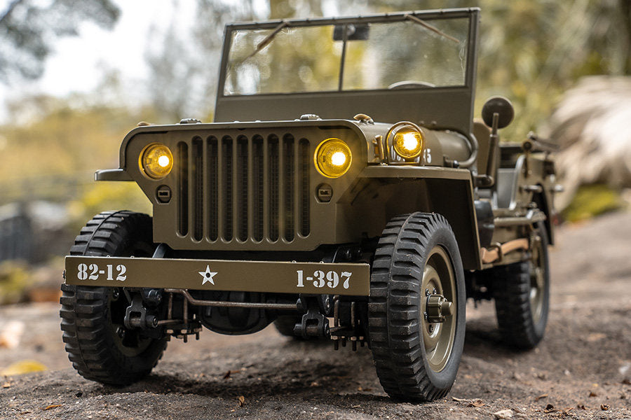FMS FMMROC009RTR 1/12 RTR MB Scaler Military Buggy