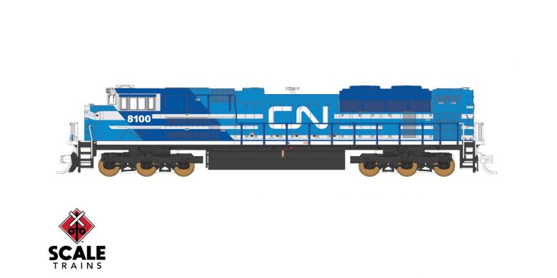 Fox Valley Models 10157 N Scale EMD SD70ACe "Ex EMD" Canadian National CN 8100