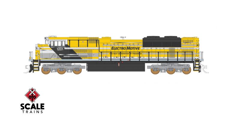 Fox Valley Models 10160 N Scale EMD SD70ACe Demonstrator EMDX 1201