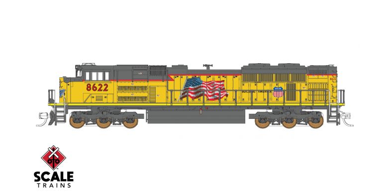 Fox Valley Models 10182 N Scale EMD SD70ACe Union Pacific UP 8637 LokSound