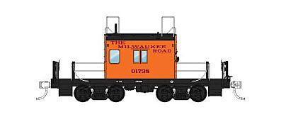 Fox Valley Models 31159 HO Scale Transfer Caboose MILW 01738 - NOS