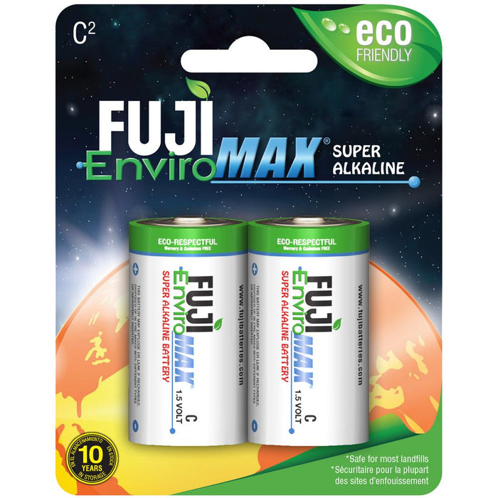 Fuji 4200BP2 Enviromax C Alkaline Battery 2 Pack