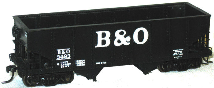 Funaro & Camerlengo 6761 HO Scale 8 Rib Hopper Car Kit B&O - NOS