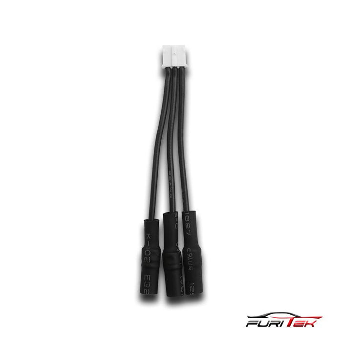 Furitek 2042 3 Pin JST-PH to 3.5mm Female Bullet Connector Adapter Cable