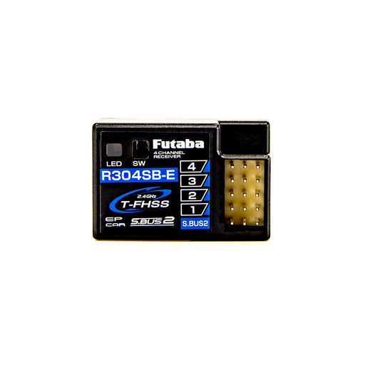 Futaba 01102180-3 R304SB-E T-FHSS Telemetry System 4-Channel 2.4GHz Receiver