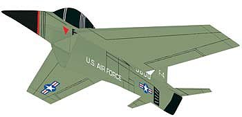 Gayla 1329 46"x35" Top Gun Airplane 3D Nylon Kite