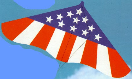 Gayla 181 42"x22" Spirit of America Delta Wing Kite