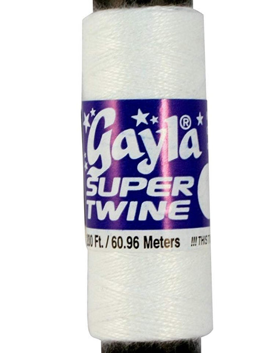Gayla 200 White Super Twine 200 Ft Kite Twine