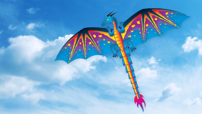 Gayla 961 55"x45" Dragon 3D Nylon Kite