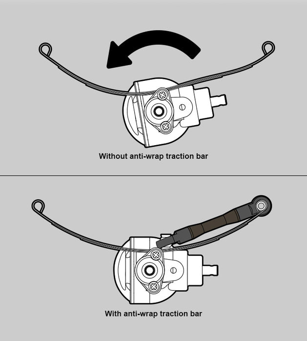 Gmade 30006 Anti-Wrap Traction Bar for GS01 Chassis