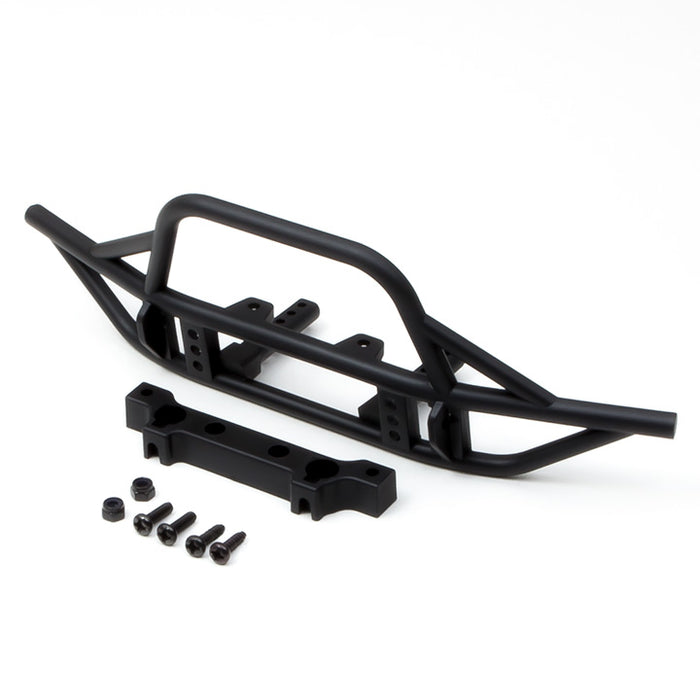 Gmade 30009 Front Tube Bumper for GS01 with Silver Skid Plate