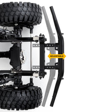 Gmade 30010 Front Tube Bumper for GS01 with Black Skid Plate