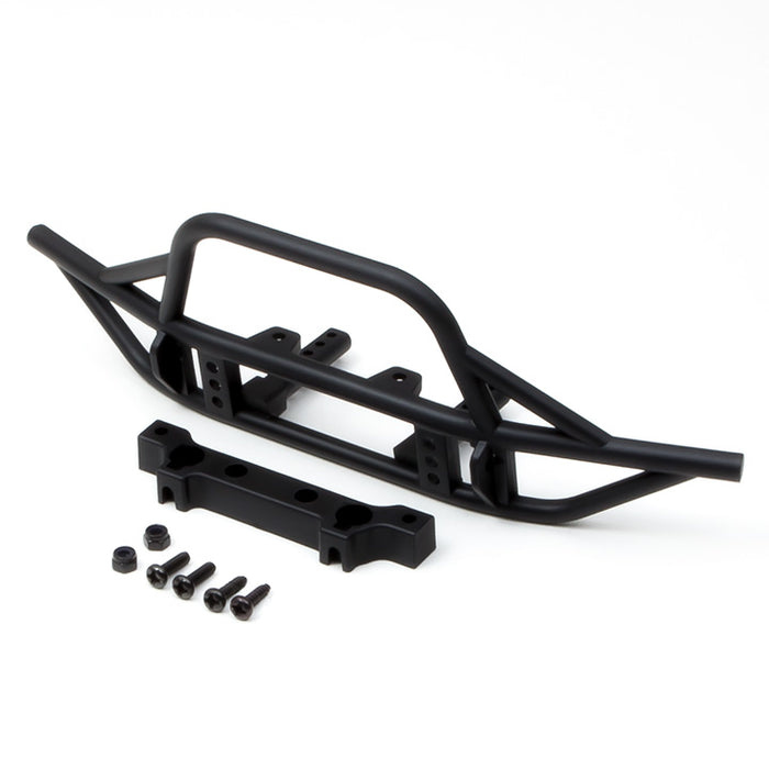 Gmade 30010 Front Tube Bumper for GS01 with Black Skid Plate